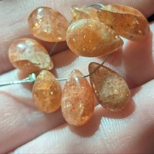 sunstone beads 20.00 ct (8)
